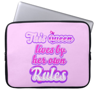 This queen lives by her own rules Electronics Bag