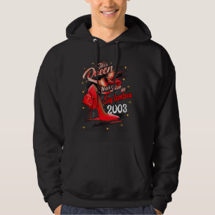 This Queen Was Born in September 2003 September bi Hoodie