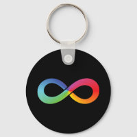 This rainbow infinity design can symbolise so many