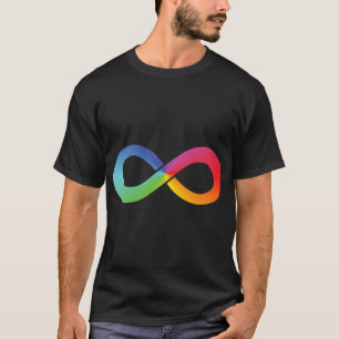 This rainbow infinity shirt symbolises whatever it