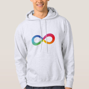 This rainbow infinity shirt symbolises whatever it