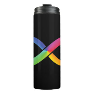 This rainbow infinity shirt symbolizes whatever it thermal tumbler