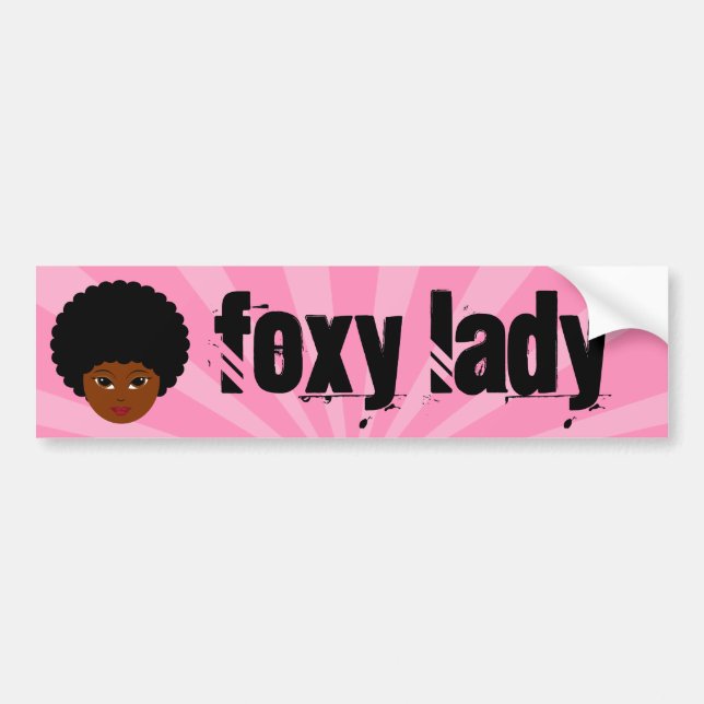 This sassy vixen is too much woman for you bumper sticker (Front)