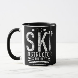 This Ski Instructor Is The Best Skier Skiing Mug