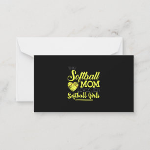 This softball mum loves her Softball Girls Card
