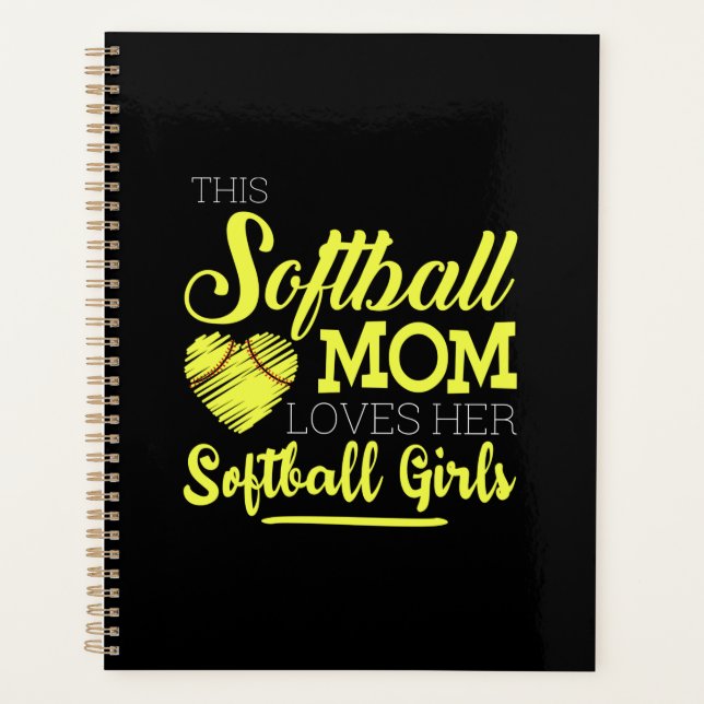 This softball mum loves her Softball Girls Planner (Front)