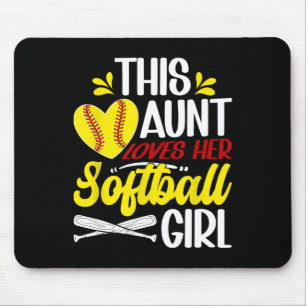 This Softll Aunt Of A Softll Player Auntie  Mouse Pad