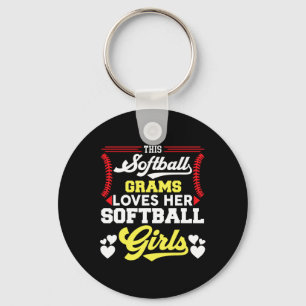 This Softll Grams Loves Her Softll Girls Key Ring