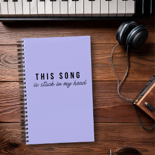 "This Song Is Stuck In My Head" Lyrics Journal
