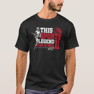 This Sports Legend Is Now 11 Lacrosse Game 11th Bi T-Shirt