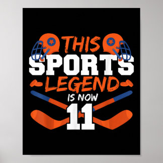 This Sports Legend Is Now 11  Poster