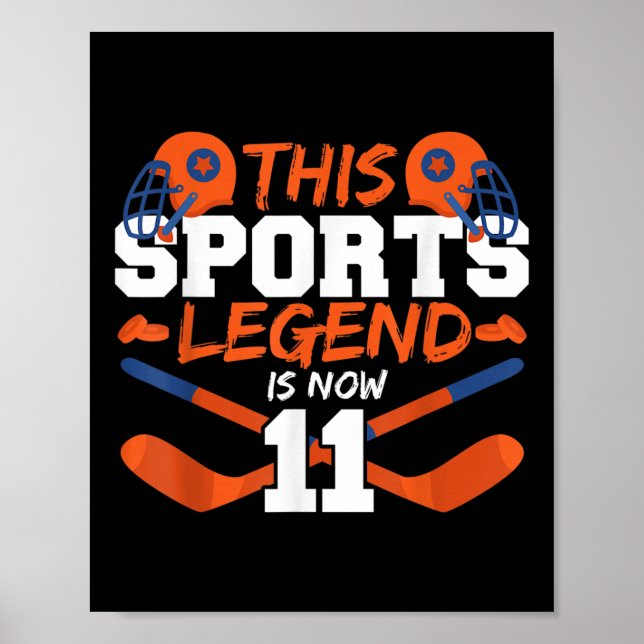 This Sports Legend Is Now 11  Poster (Front)