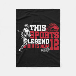 This Sports Legend Is Now 12 Fleece Blanket