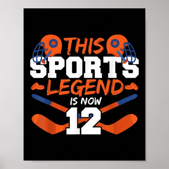 This Sports Legend Is Now 12  Poster (Front)