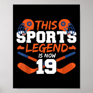 This Sports Legend Is Now 19 Poster