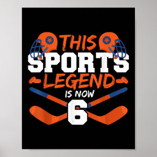 This Sports Legend Is Now 6 Poster