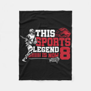This Sports Legend Is Now 8 Fleece Blanket