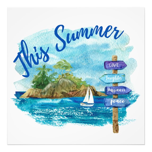 This Summer Photo Print (Front)