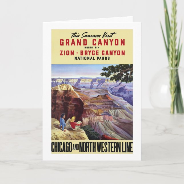This Summer Visit Grand Canyon Card (Front)