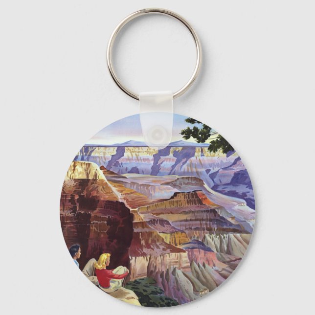 This Summer Visit Grand Canyon Key Ring (Front)