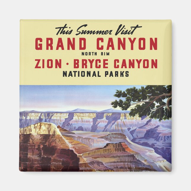 This Summer Visit Grand Canyon Magnet (Front)
