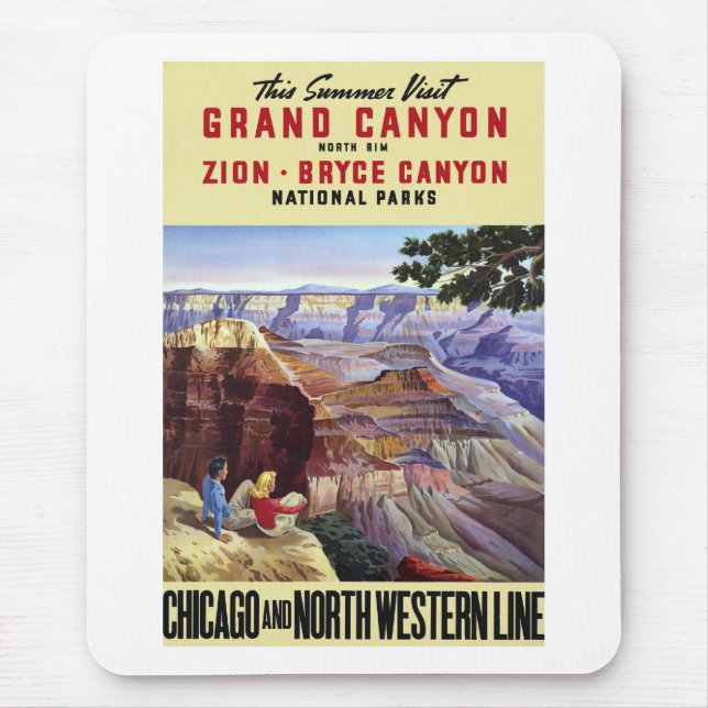 This Summer Visit Grand Canyon Mouse Pad (Front)
