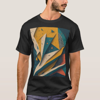 This t-shirt is a kaleidoscope of colourful triang