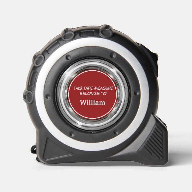 This Tape Measure Belongs To Monogram 1 (Front)