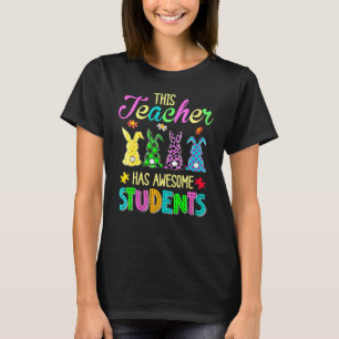 This Teacher Has Awesome Students Autism Sped Teac T-Shirt