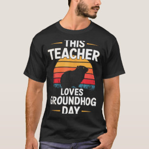 This Teacher Loves Groundhog Day Tank Top