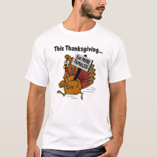 This Thanksgiving Eat More Tamales Turkey Running T-Shirt