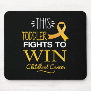 This Toddler To Win Childhood Cancer Awareness 1 Mouse Pad