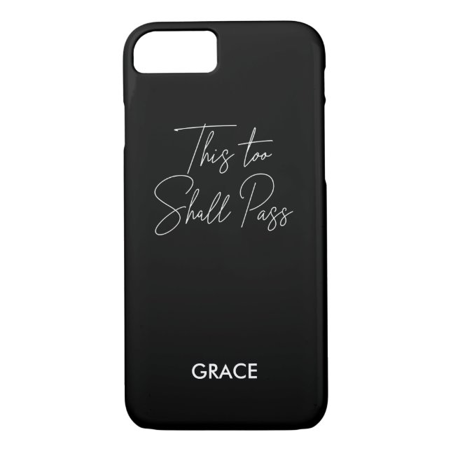 This Too Shall Pass Case-Mate iPhone Case (Back)