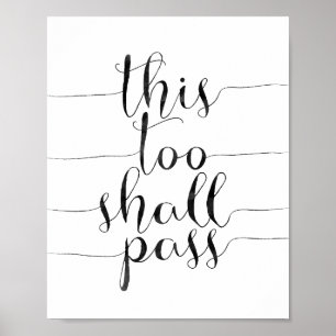 This Too Shall Pass Poster