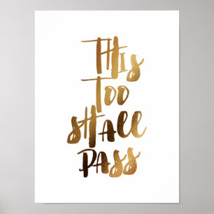 This too shall pass poster