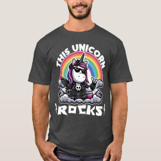 This Unicorn Rocks family T-Shirt