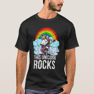 This Unicorn Rocks Guitar T-Shirt