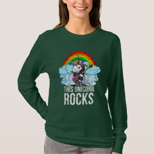 This Unicorn Rocks Guitar T-Shirt