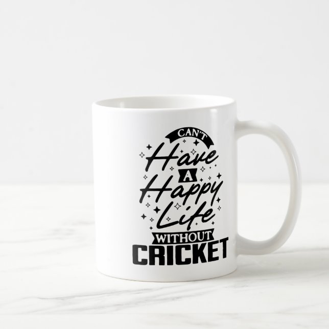 This Unique Design Is An Ideal Choice For Cricket  Coffee Mug (Right)