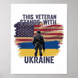 This Veteran Stands With Ukraine 10 Poster