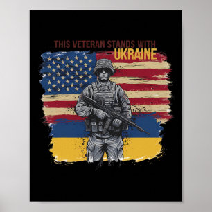 This Veteran Stands With Ukraine 12 Poster