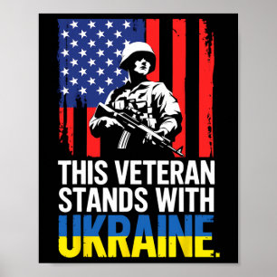 This Veteran Stands With Ukraine 13 Poster