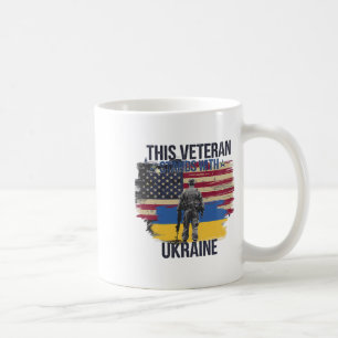This Veteran Stands With Ukraine 15 Coffee Mug