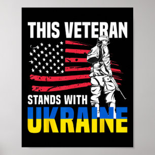 This Veteran Stands With Ukraine 4 Poster