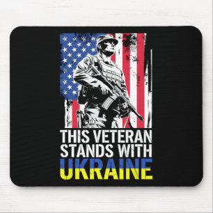 This Veteran Stands With Ukraine 7 Mouse Pad