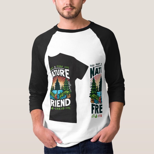 This vibrant t-shirt features the phrase "Nature's (Front)