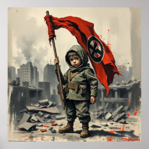 THIS WAR WILL NEVER END-7 POSTER