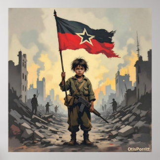 THIS WAR WILL NEVER END POSTER