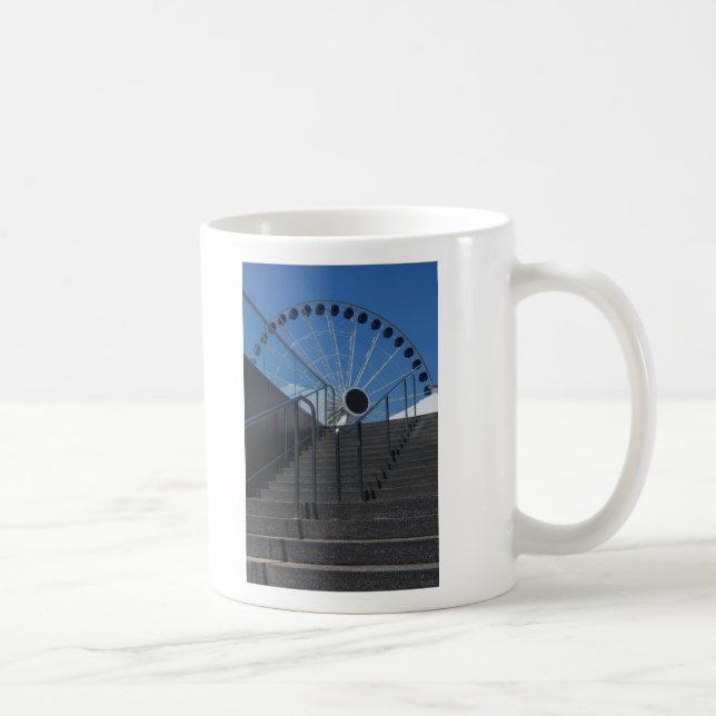 This Way To The Wheel Coffee Mug (Right)