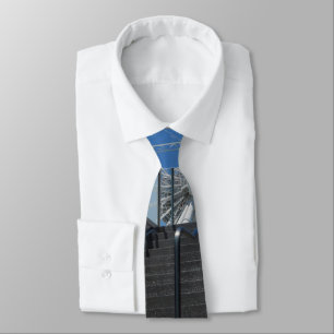 This Way To The Wheel Neck Tie
